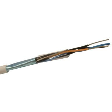 Nexans PTS-HF Telekabel 2x2x0.6 mm, vit