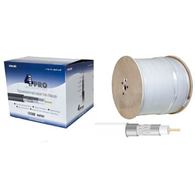 Televes RG-6T Koaksiaalikaapeli 1,0/4,6 mm, kolmoissuojattu