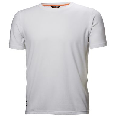Helly Hansen Workwear Chelsea Evolution 79198-900 T-shirt vit, med ribbning