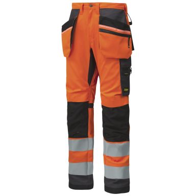 Snickers 6230 AllroundWork Arbeidsbukse varsel, oransje