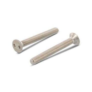 Schäfer & Peters 910324  30 Sikkerhedsskrue med to-hullers drev, forsænket hoved, M4