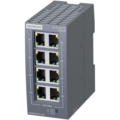 Siemens Scalance XB008 8XRJ45 Netværksswitch