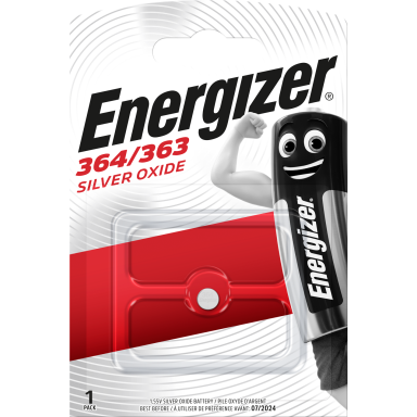 Energizer Silveroxid Knappecellebatteri 364/363, 1,55 V