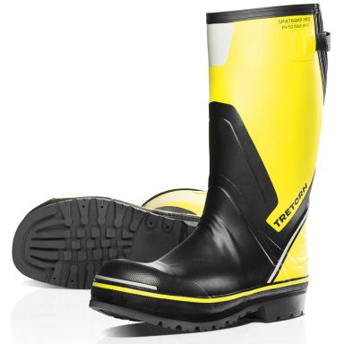 Tretorn Spiktramp Pro Sikkerhedsstøvle gul/sort, ståltå