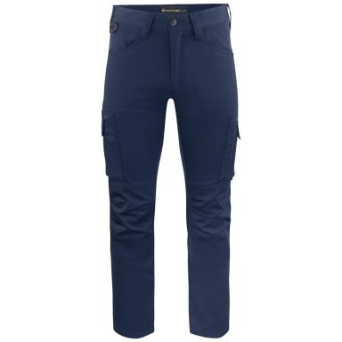 Texstar FP38 Servicebukser med stretch, marineblå