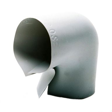 Danmat Iso Systems 312060060 Plastböj 90°, grå, snäppböj