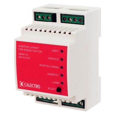 Calectro ABAV-S3-230V Kontrolenhed til røgalarm