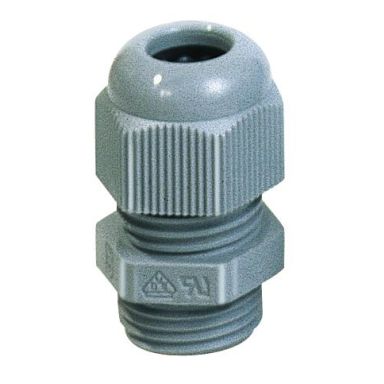 Rutab 1459954 Förskruvning rak, grå