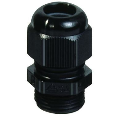 Rutab 1459899 Ruuvattava liitin suora, musta