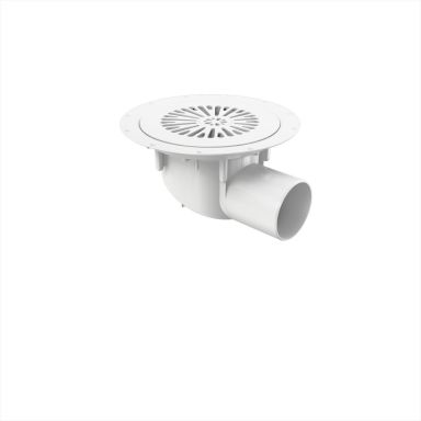 Faluplast IDA 75 Gulvafløb 75 mm, sideudtag