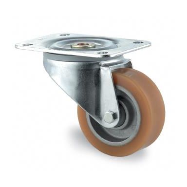 Tente 4680ITP160P63 Hjul Polyuret, plade 140x110