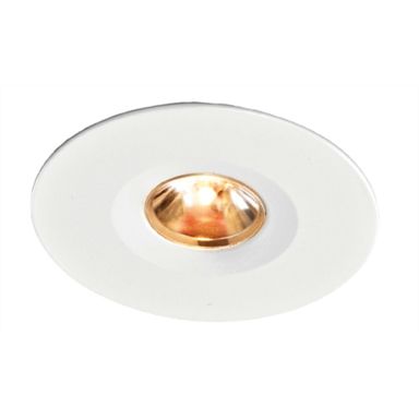 Maxel 2810 Downlight-valaisin valkoinen teksturoitu maali, 1,2 W, 3000K