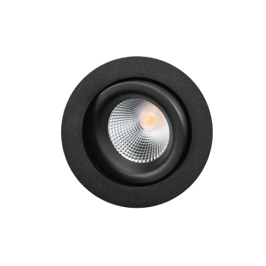 SG Armaturen Junistar Lux Isosafe Downlight 7 W, sort