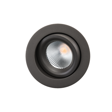 SG Armaturen Junistar Lux Isosafe Downlight 7 W, grafit