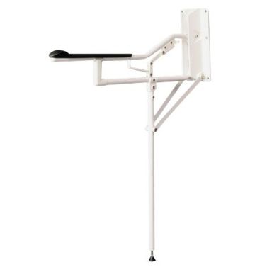 Etac Optima Toalettarmstöd 800 mm, vitlackerad