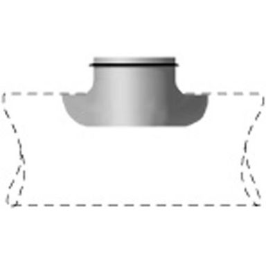 FläktGroup BDEA-1-020-016 Sadelstykke presset, for sirkulær kanal