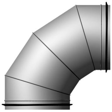 FläktGroup BDEB-90-031 Bøjning 90°