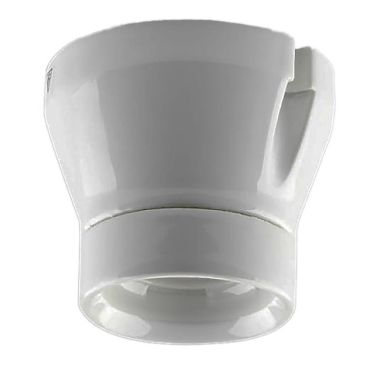 Steinel 5270900010 Fotlampeholder EW27, hvit, 100 W