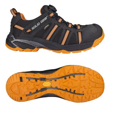 Solid Gear Hydra Vernesko GTX, svart/oransje, glassfiberhette