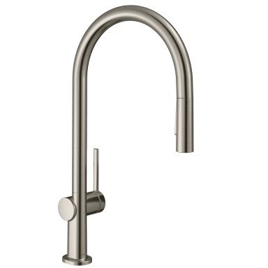 Hansgrohe Talis M54 Keittiöhana ulosvedettävällä käsisuihkulla, 2 suihkumuotoa