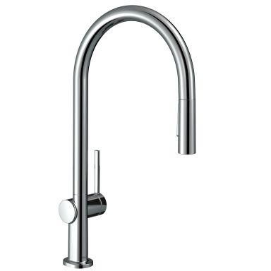Hansgrohe Talis M54 Keittiöhana ulosvedettävällä käsisuihkulla, 2 suihkumuotoa