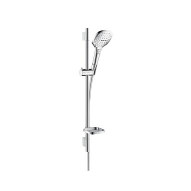 Hansgrohe Raindance Select E121 Dusjsett 120 mm, krom/hvit