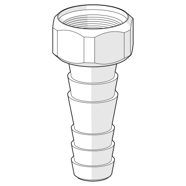 Oras 223010 Letkuliitin G1/2, D12-D10
