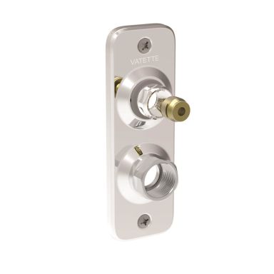 Vatette V6 Koblingsbeslag 2-rør, 15 (1/2")