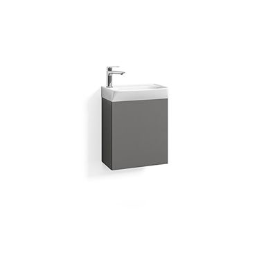 Svedbergs 374245 Tvättställsskåp grått, 45 cm, 1 dörr