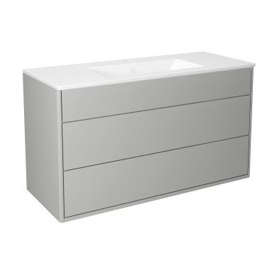 Gustavsberg Graphic GB71GCVU10GRWB Kommodskab 100 cm, 2 skuffer + hemmeligt rum