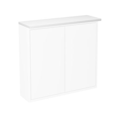 Gustavsberg Graphic Topplate for skap 60 x 16 cm, med belysning
