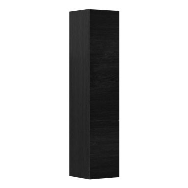 Gustavsberg Artic Kylpyhuonekaappi sileä, musta, 35 cm, käännettävä ovien kätisyys