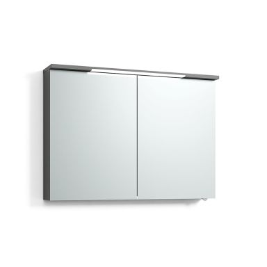Svedbergs Skuru 427100 Speilskap grå, 2 dører