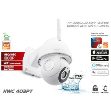 Caliber HWC403PT Overvåkingskamera 1080p, toveis kommunikasjon