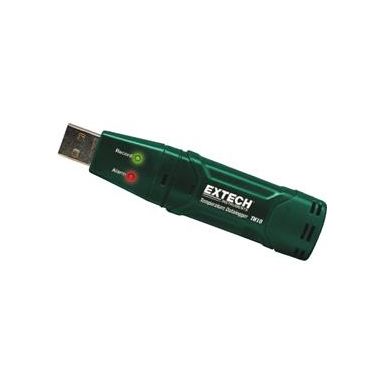 Extech TH10 Lämpötilaloggeri USB-liitäntä