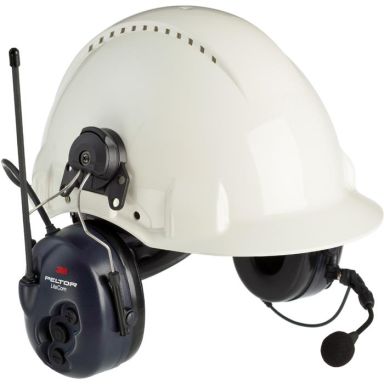 3M Peltor LiteCom Høreværn med radio, hjelmbeslag