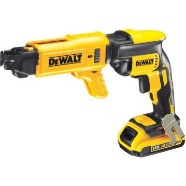 Dewalt DCF620D2K Gipsskruemaskine med skruemagasin, batteri og oplader
