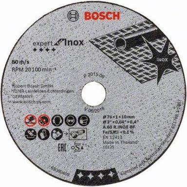 Bosch Expert for Inox Kappeskive 5-pakning