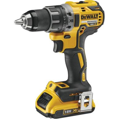 Dewalt DCD791D2 Bore-/skruemaskine med 2 stk 2,0 Ah batterier og oplader