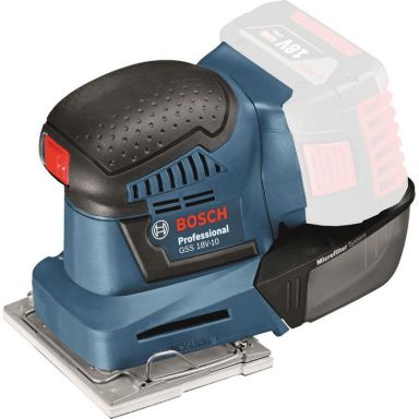 Bosch GSS 18V-10 Rystepudser uden batteri og oplader
