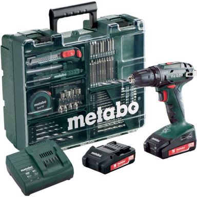 Metabo BS 18 SET Skruvdragare med batteri och laddare