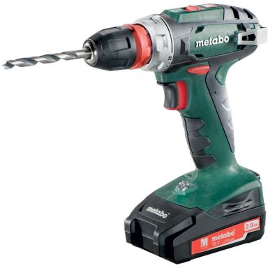 Metabo BS 18 Quick Bore-/skruemaskine med batteri og oplader