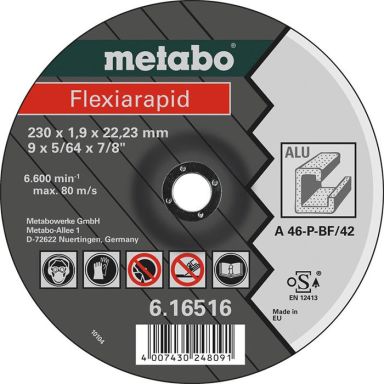 Metabo Flexiarapid Kapskiva för aluminium