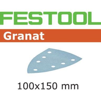 Festool STF GR DELTA Slippapper 7-hålat, 10-pack