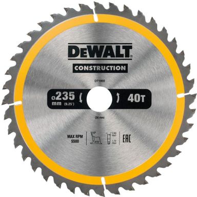 Dewalt DT1951 Savklinge 24T, 184x20mm