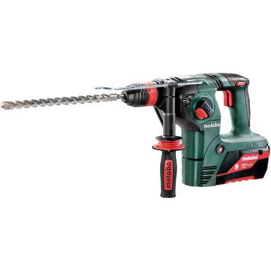 Metabo KHA 36 LTX Borehammer med 2 stk 5,2 Ah batterier og oplader