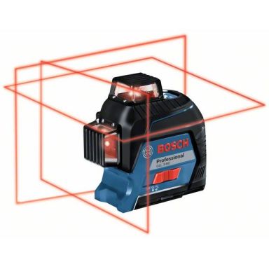 Bosch GLL 3-80 Linjalaser sis. alkaliparistot ja laukun
