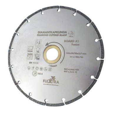 Flexxtra 304730 Diamantkapskiva 160 mm