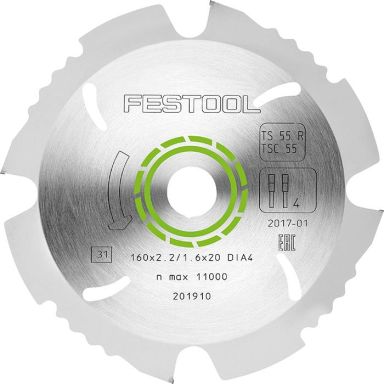 Festool DIA4 Sågklinga 160x2,2x20mm