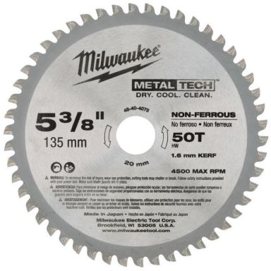 Milwaukee 48404075 Savklinge 135x20mm, 50T